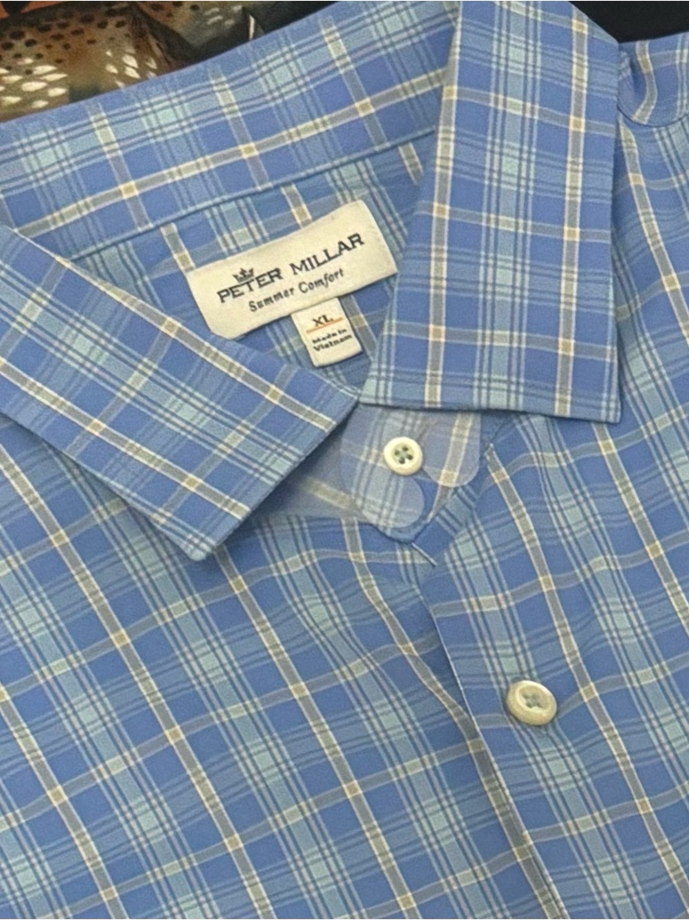 Peter Millar Summer Comfort Performance Button Down, XL